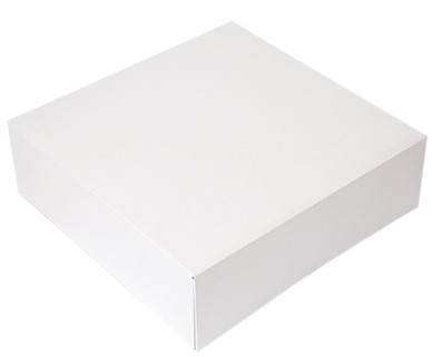 Caja Pastelería Blanca 32x32x10cm 50u.
