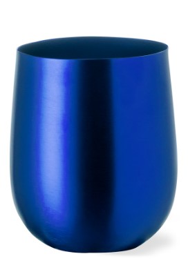 Vaso Aluminio Azúl 1u.