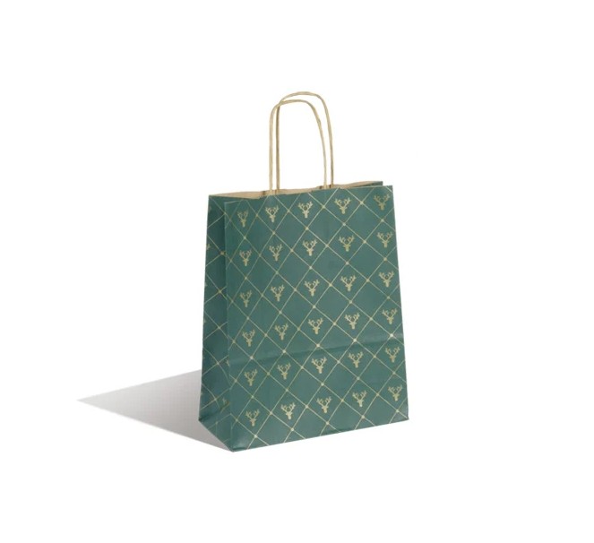 Bol. Tartan 18+8x22cm 50u.