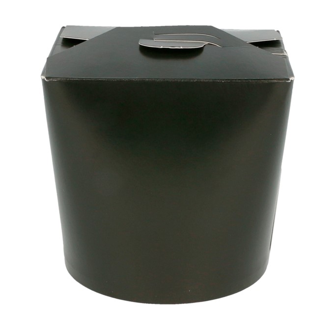 Envase TakeAway Negro 780ml 9x9cm 50u.