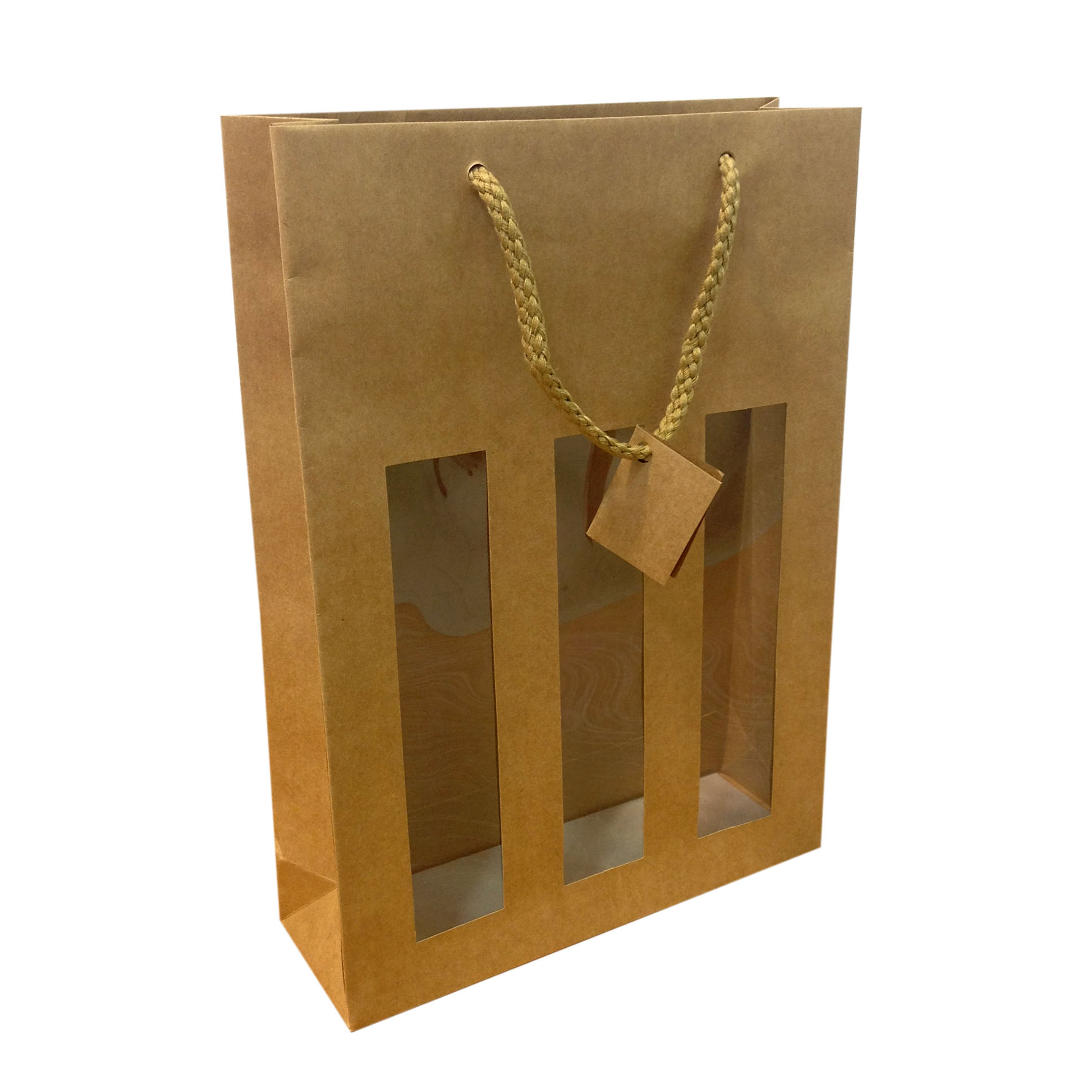 27+9x38 Bol. 3 Bot. Kraft cord.+vent. 10u