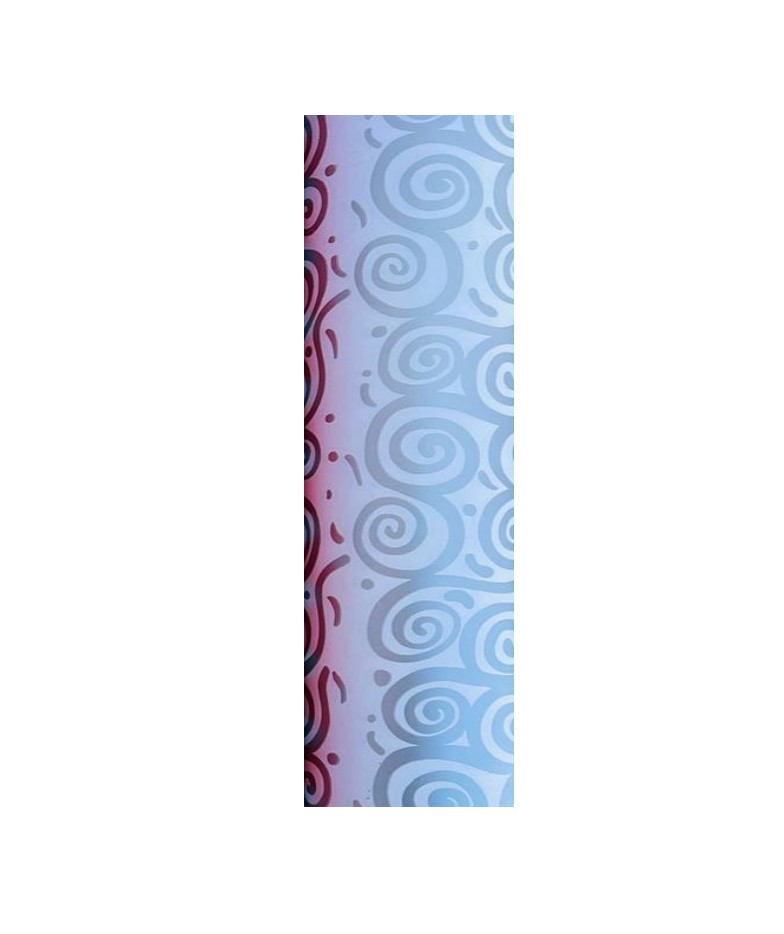 Bob. 62cmx70m MANDALAS OLAS PLATA