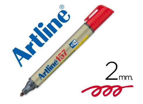 Rotulador Artline EK157 Rojo 2mm