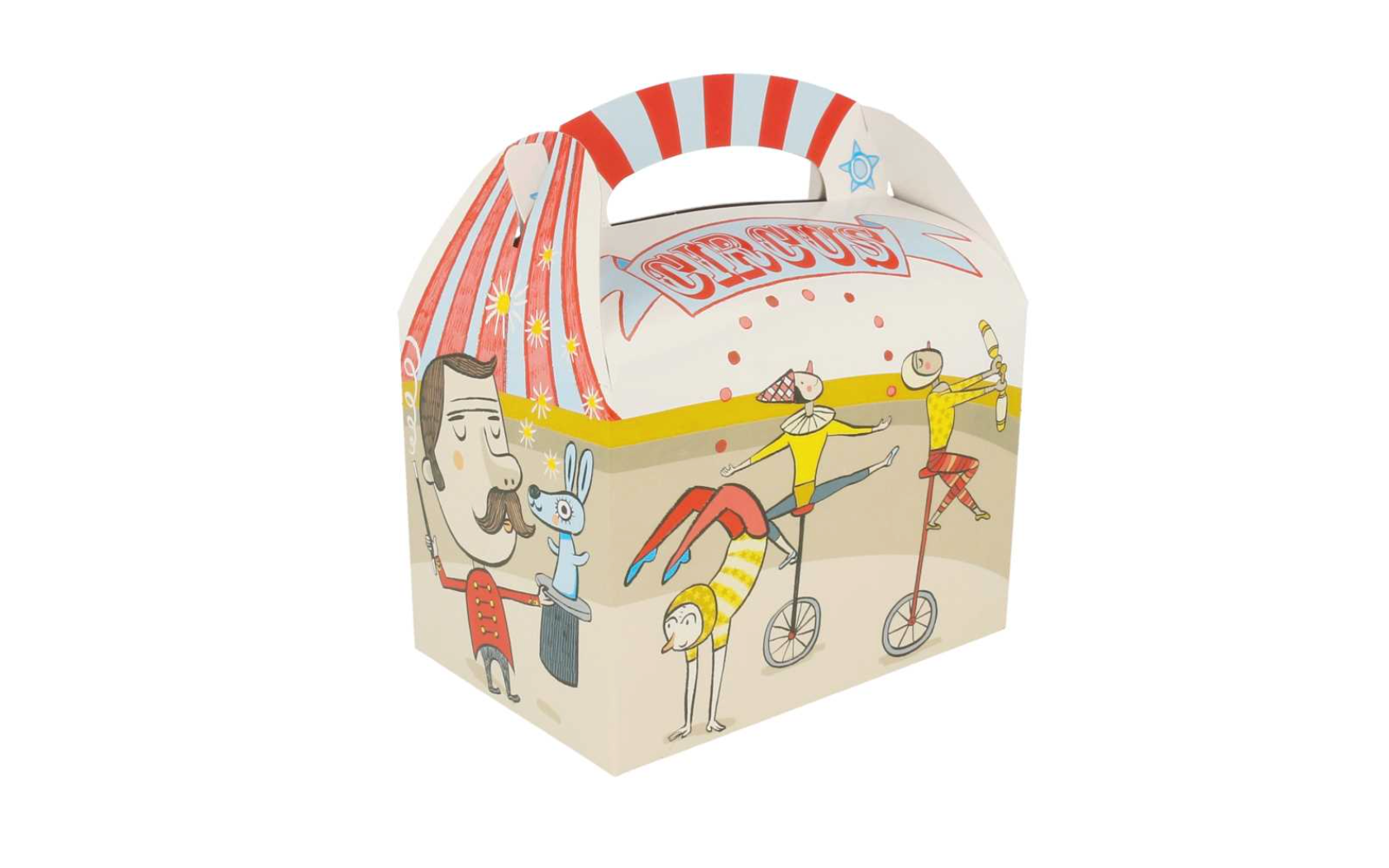 Caja menu infantil Circus 50u.