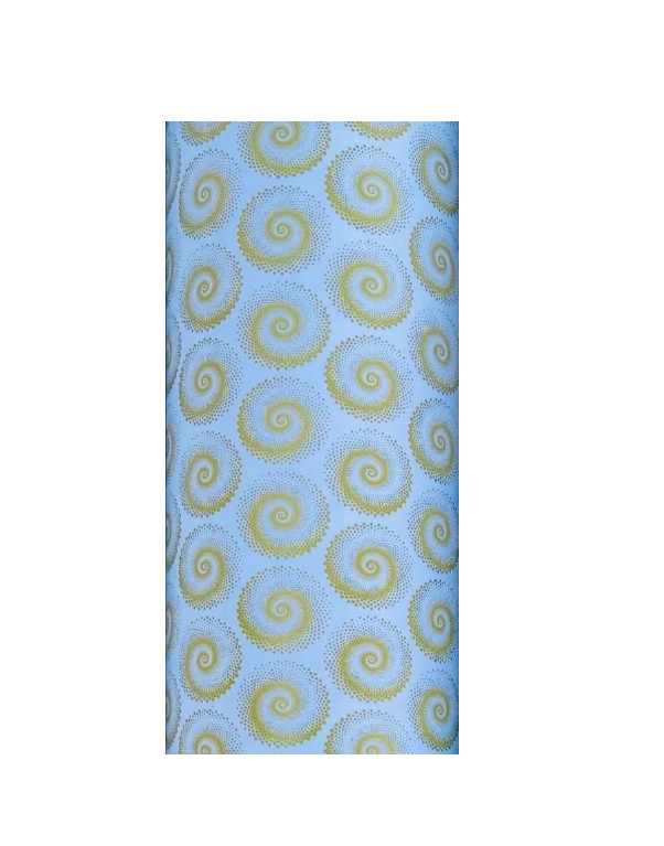 Bob. 62cmx70m caracola oro