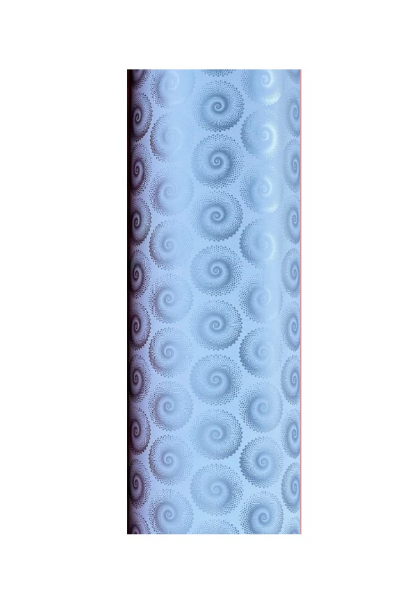 Bob. 62cmx70m CARACOLES PLATA
