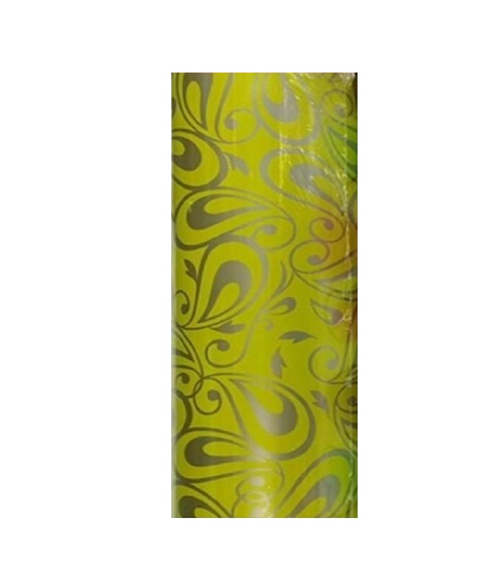 Bob. 62cmx70m Fondo verde dibujo plata