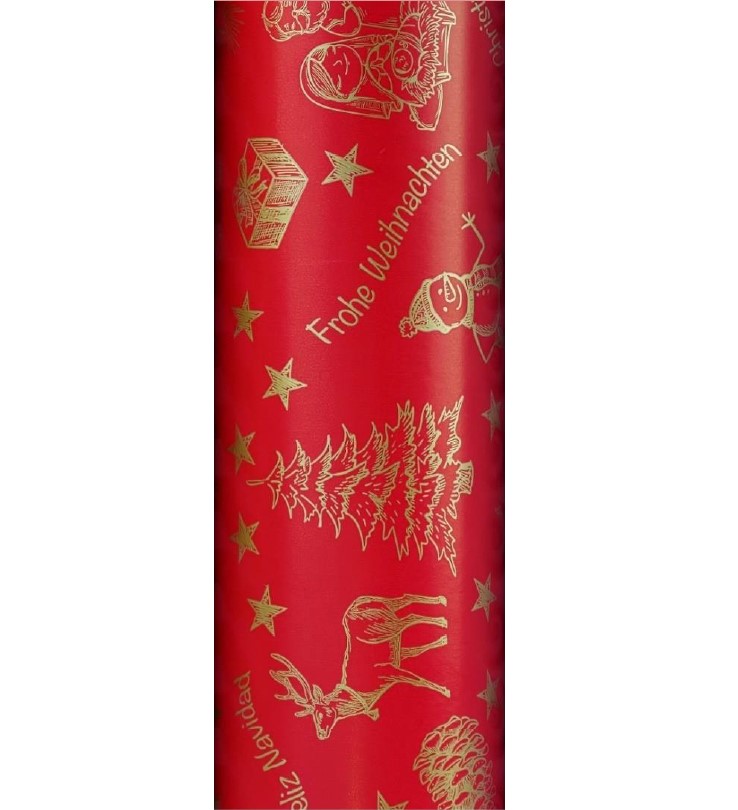 Bob. Fondo rojo Navidad 62cmx70m