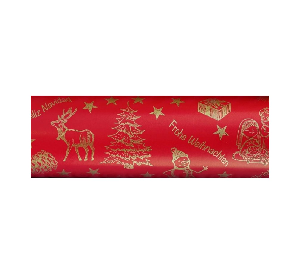 Bob. Fondo rojo Navidad 62cmx70m