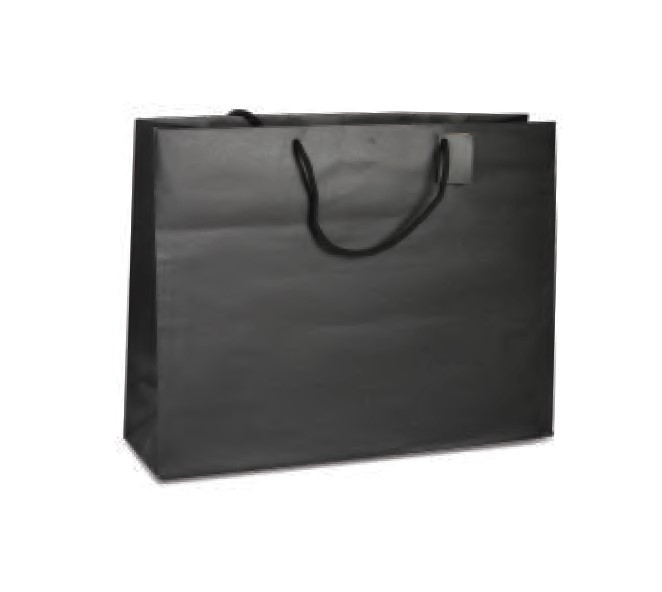 52+16x40 Bol. Chic Nature Asa cord. Negro 10u.