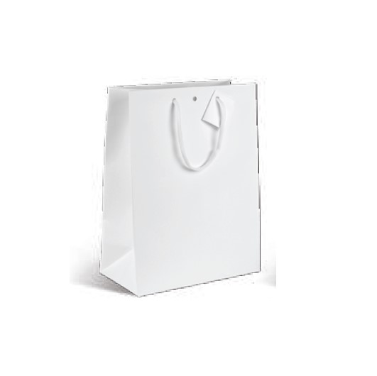 18+10x22.7cm Bol. Luxe Natural Blanco 10u.