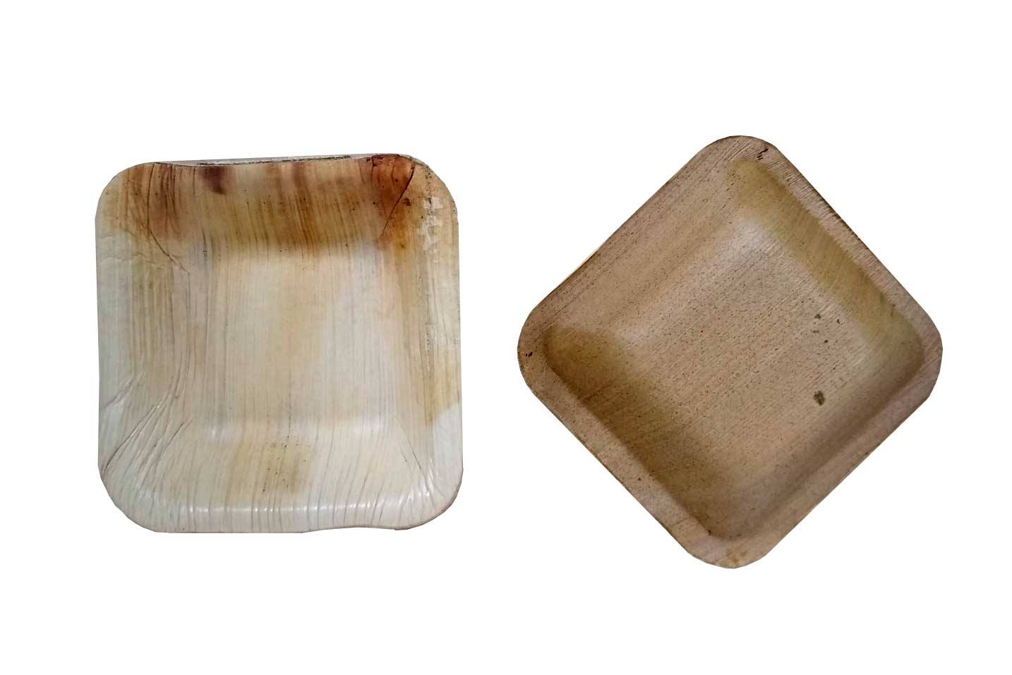 Bol para salsa hoja de palma 5x5x2cm 25u. 2