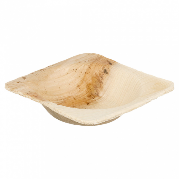 Bol para salsa hoja de palma 5x5x2cm 25u.