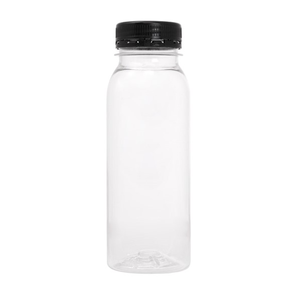 Botella 250ml 5.2x5.2x14.5cm RPET transp. 231u.