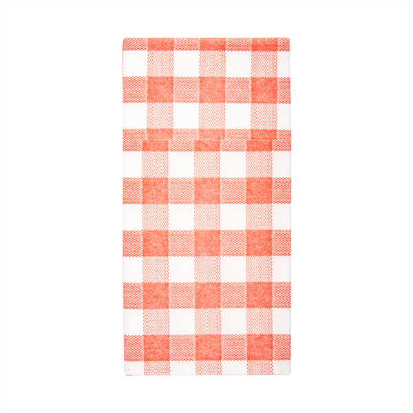 Servilleta 40x40 Canguro Vichy rojo 50u.