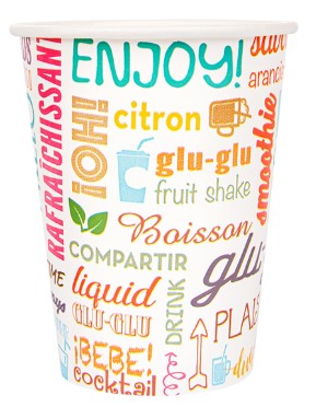 Vaso 16oz/480ml. Carton Bebida Fria 50u.
