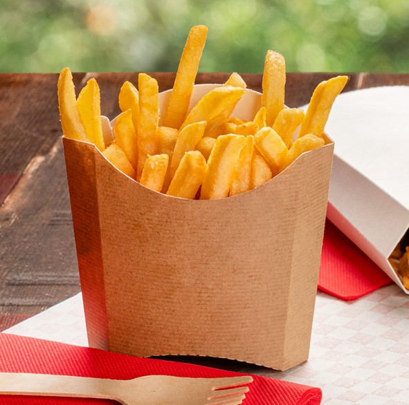 Petaca patatas fritas 13x8x13.5cm 200u.