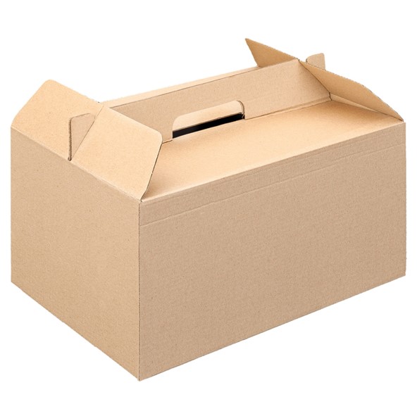 Caja Picnic 24,5x13,5x12cm Natural Carton 1u.