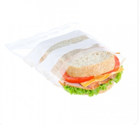 Bolsa autocierre 10x15cm Banda Escritura 100u.