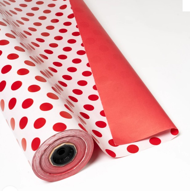 Bob. Doble Cara Lunares Rojos 0.70x50m