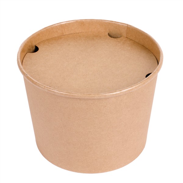 Cubo+Tapa 1920ml.16.8+13.9x12.3 Kraft 50u.