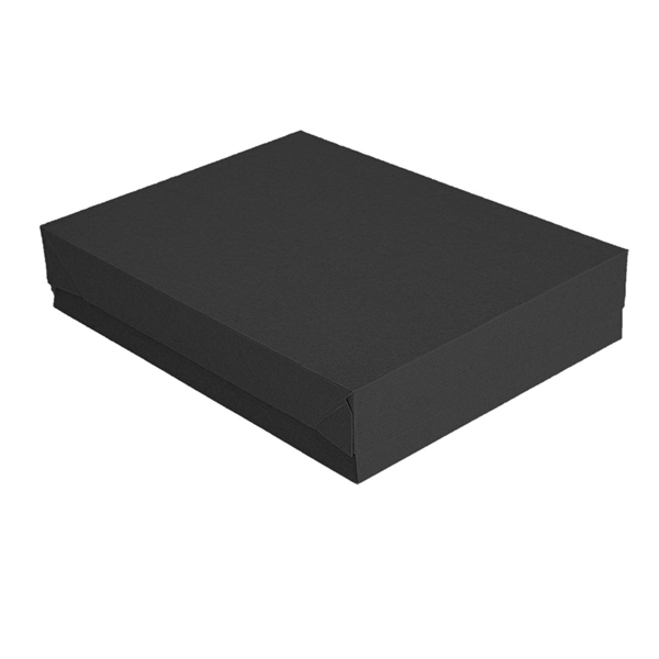 Bandeja+Tapa 23x17x4.5cm. Negro 50u.