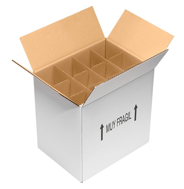 Caja 12 bot. standard+separadores 31+23x31 1u.