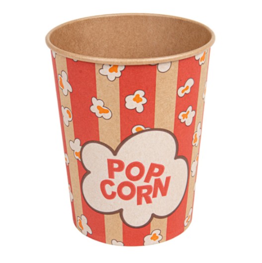 Cubo Popcorn 960ml 11.6/8.8x14.2cm kft 50u.