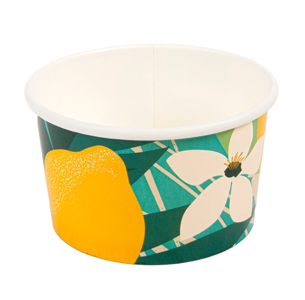 Tarrina helado Frutas 180ml 8,7x5,2cm 50u.