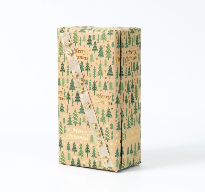 Bob. Merry Christmas Abetos verdes 0.70x50m