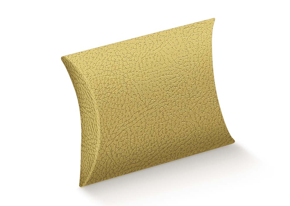 Busta 70x70x25mm Pelle Oro 10u.