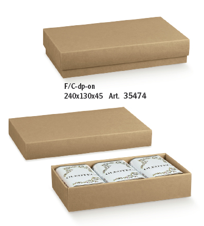 Caja tapa 240x130x45 Avana 2u.