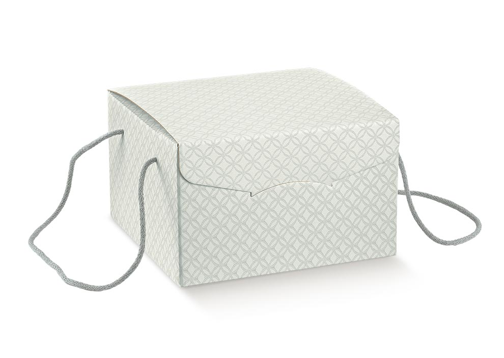 Segreto c/cord. 245x245x150 M Grigio Perla 1u.
