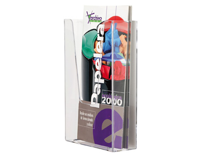 Expositor mural  1/3 din a4 180x110x45mm