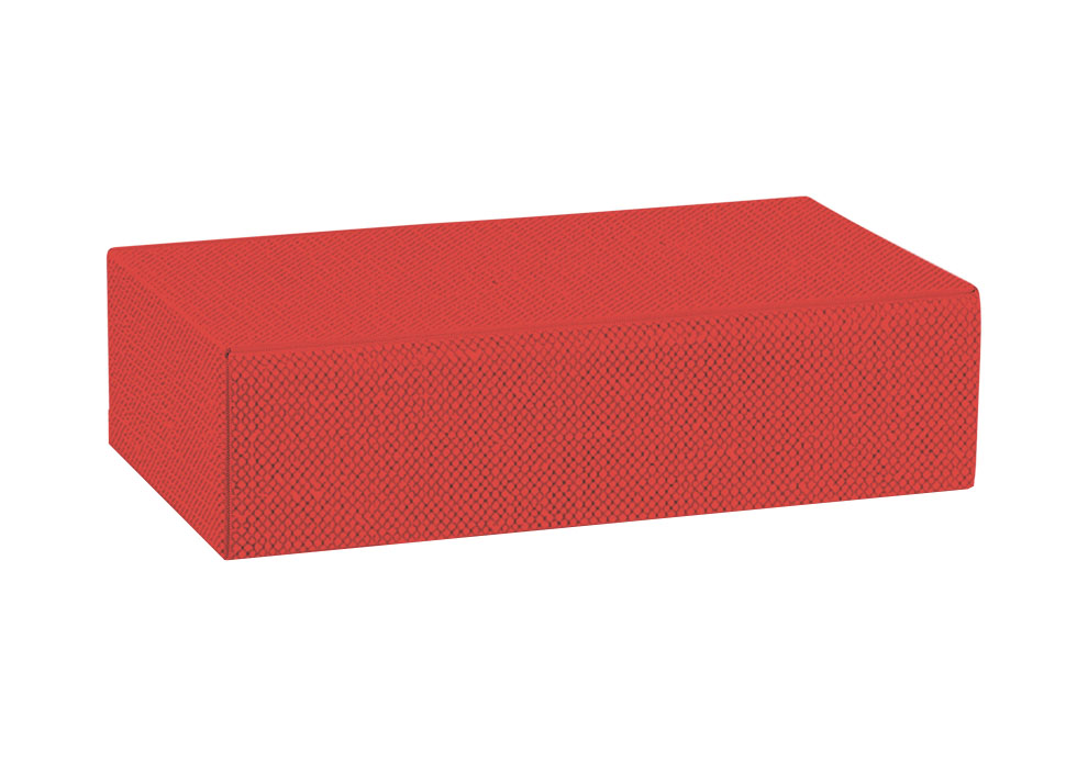 Cantineta 3bot 340x280x90mm Lino rosso 1u.