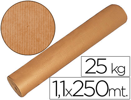 Papel Kraft 70gr Bobina 1.10mx250m