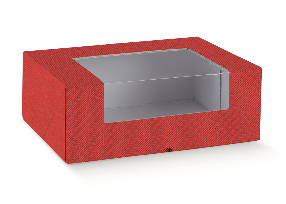 Marmota ventana 455x370175mm Lino Rosso 1u.
