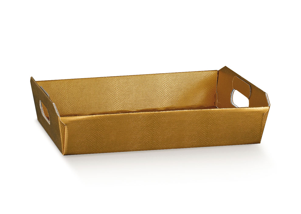 Cesto 310x220x90mm Skin Oro 2u.
