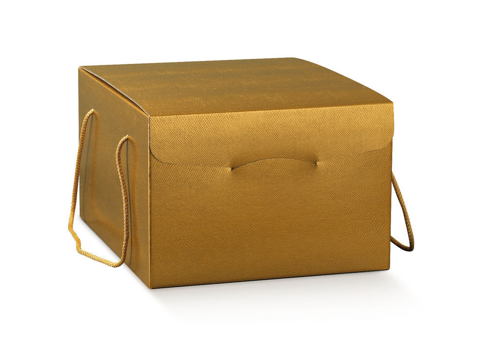 Segreto c/ 245x245x190mm Skin Oro 2u.