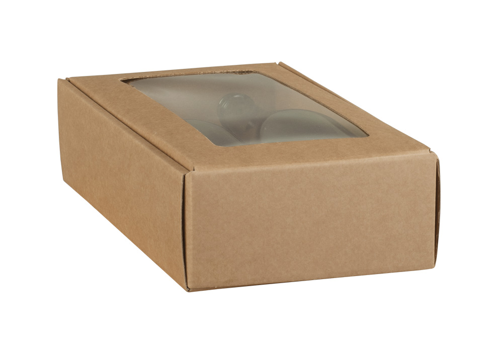 Cantineta 2bot c/fin 340x185x90mm Avana 1u.