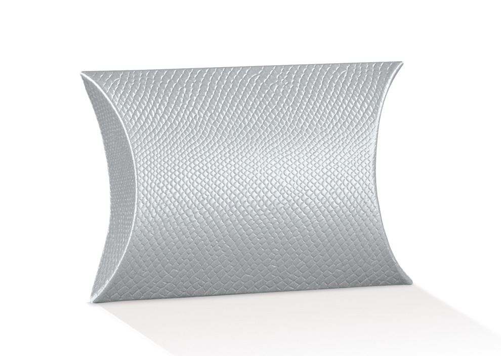 Busta 70x70x25mm Skin Argento 10u.