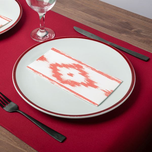 Servilleta Llengos Rojo KANGURO 40x40cm 40u.