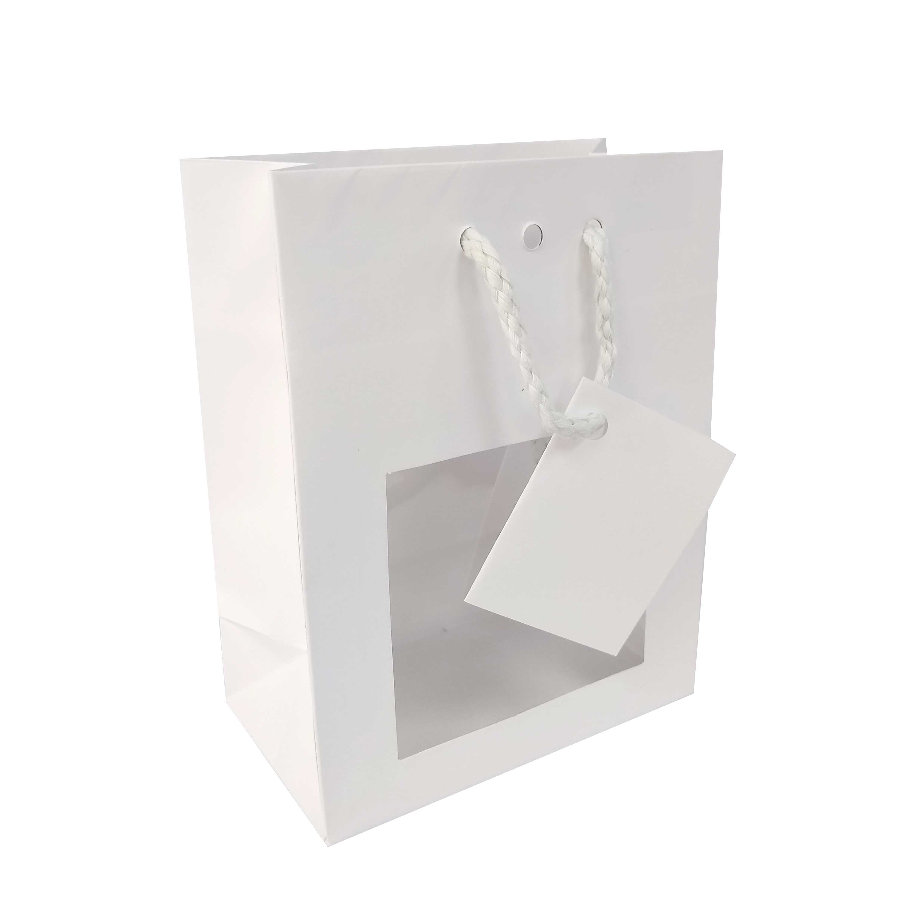 180+100x227mm Bol. Luxe Ventana Blanca mate 10u.*