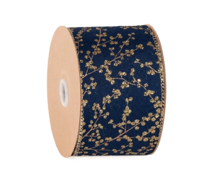 Cinta Ramas Azul 64mmx10m