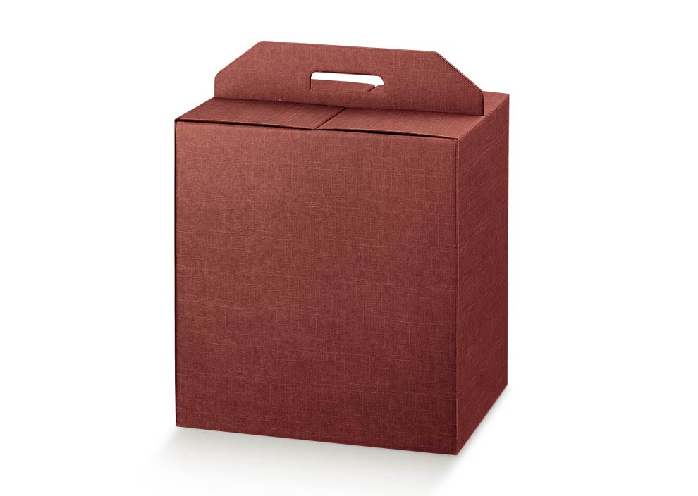 Portapan 330x250x350mm Seta Bordeaux 1u.