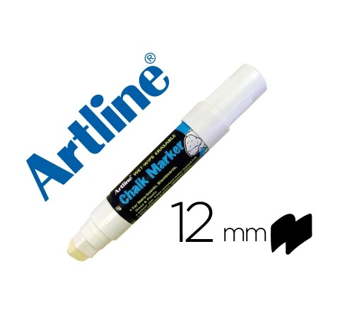 Rotulador artline 12mm pizarra blanco