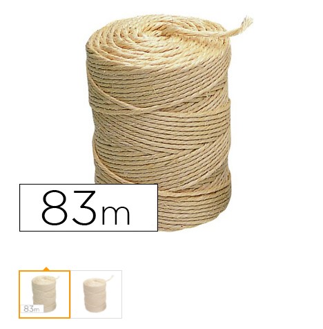 Cuerda sisal 3 cabos 1/2kg [59430] - 5,53€ : Damians - Tienda online de  productos personalizados