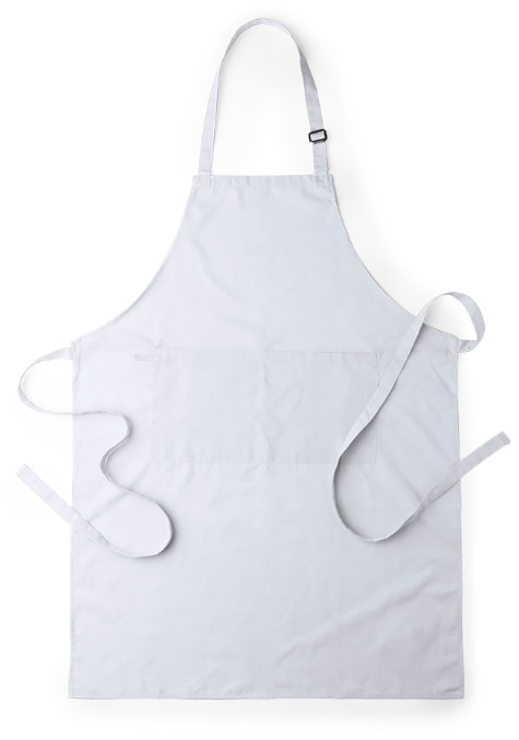 DELANTAL KONNER Blanco 1u.