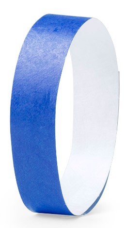 Pulsera Eventos Azul 1000u.
