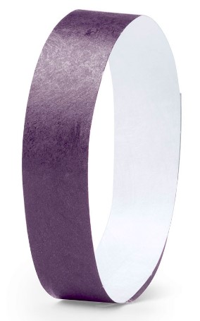 Pulsera Eventos Morado 1000u.